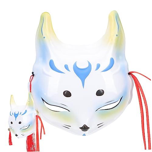 SOIMISS 2St Tanzmaske halloween masken halloweenmaske Maskenbildner face mask halloween Maskerade-Maske für Paare Schutzmaske Halloween-Maske Halloween-PVC-Maske dekorative Masken Blue von SOIMISS