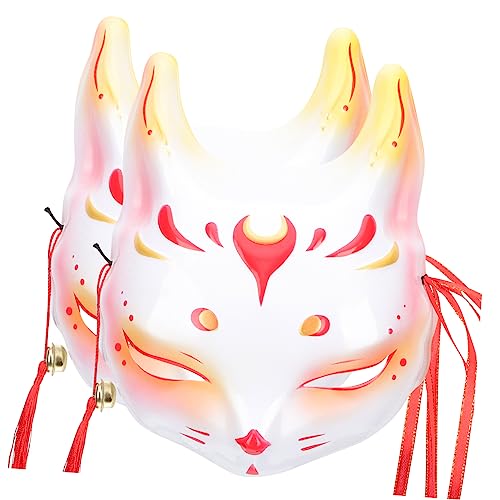 SOIMISS 2St Tanzmaske halloween masken halloweenmaske Maskiert masken horror tiermaske Cosplay-Partymaske Maskerade schmücken Kostüm Fuchs Halloween- Halloween -Masken PVC rot SOIMISS 2St Tanzmaske halloween masken halloweenmaske Maskiert masken horror tiermaske Cosplay-Partymaske Maskerade schmücken Kostüm Fuchs Halloween- Halloween -Masken PVC rot von SOIMISS