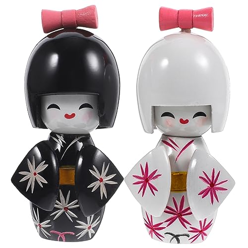 SOIMISS 2Stücke Japanische Kimonopuppe aus Teiliges Traditionelle Tischdekoration Langlebig und Verarbeitet für Familie und Freunde SOIMISS 2Stücke Japanische Kimonopuppe aus Teiliges Traditionelle Tischdekoration Langlebig und Verarbeitet für Familie und Freunde von SOIMISS