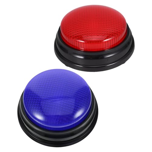 SOIMISS 2Stücke Leuchtender Spielknopf für Spiele und Partys Kunststoff Buttons mit Sieges und Alarmklang Interaktive Requisiten für Büro Streiche und Wettbewerbe SOIMISS 2Stücke Leuchtender Spielknopf für Spiele und Partys Kunststoff Buttons mit Sieges und Alarmklang Interaktive Requisiten für Büro Streiche und Wettbewerbe von SOIMISS