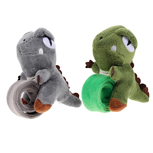 SOIMISS 2Stücke Lustige Dinosaurier Slap Armbänder aus Plüsch Kindergeburtstag Partyzubehör für Jungen und Mädchen Tiermotiv Dunkelgrün SOIMISS 2Stücke Lustige Dinosaurier Slap Armbänder aus Plüsch Kindergeburtstag Partyzubehör für Jungen und Mädchen Tiermotiv Dunkelgrün von SOIMISS