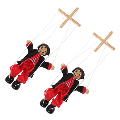 SOIMISS 2Stücke Piraten Marionette Puppenspielzeug aus Holz Handgefertigte Fadenpuppen für Interaktive Holzpuppen für Kreative Spiele für Geburtstage und Feiertage SOIMISS 2Stücke Piraten Marionette Puppenspielzeug aus Holz Handgefertigte Fadenpuppen für Interaktive Holzpuppen für Kreative Spiele für Geburtstage und Feiertage von SOIMISS