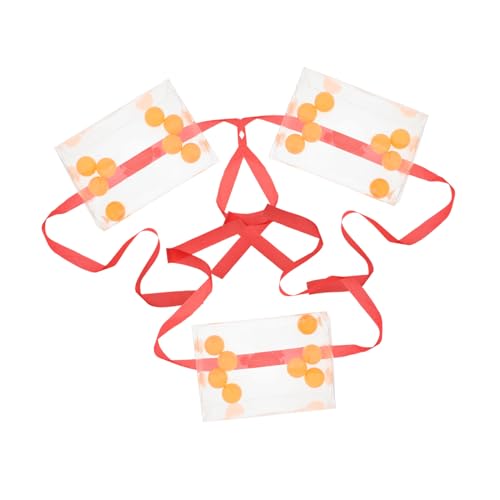 SOIMISS 3 Sätze Interaktives Schüttelspiel mit Pingpongbällen Partyspiel für Gruppen Fördert Bewegung und Teamspaß Einzigartiges Partyzubehör für Familie und Freunde von SOIMISS