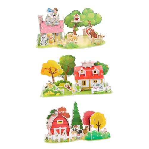 SOIMISS 3 Sätze Kinderpuzzle Teilig Lernspielzeug Cartoon Puzzles Pädagogisch Kreativitätsfördernd für Jungen Mädchen Eltern Junge Mädchen Interaktion SOIMISS 3 Sätze Kinderpuzzle Teilig Lernspielzeug Cartoon Puzzles Pädagogisch Kreativitätsfördernd für Jungen Mädchen Eltern Junge Mädchen Interaktion von SOIMISS