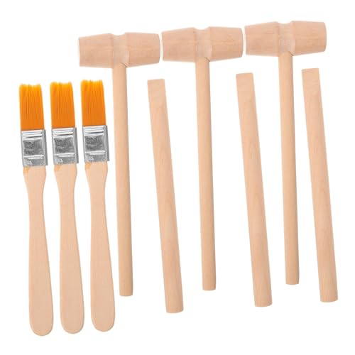 SOIMISS 3 Sets Grabwerkzeug Grab Lernspielzeug Werkzeuge Für Grabwerkzeuge Kinderspielzeug Meißel Bürste Grabwerkzeuge Für Kleinkinder Garten Grabwerkzeug Für Aus Holz von SOIMISS