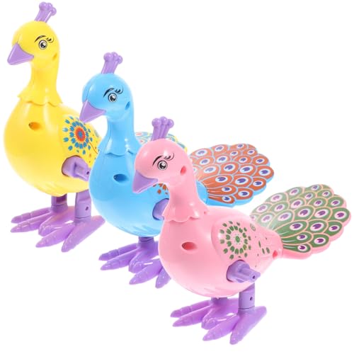 SOIMISS 3 Stück Aufziehspielzeug für Bunte Karton Pavonenspielzeuge für Spielzimmer Spaßige und Kreative Lernspielzeuge für Jungen und Mädchen Ab Jahren von SOIMISS