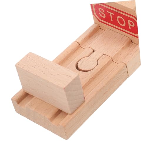 SOIMISS 3 Stück Holz Eisenbahn Schienen Teilig Stabile Langlebige Holzzubehörteile für Modellzüge Kompatibel mit Gängigen Bahnsystemen zum Kreativen Bauen und Szenenaufbau SOIMISS 3 Stück Holz Eisenbahn Schienen Teilig Stabile Langlebige Holzzubehörteile für Modellzüge Kompatibel mit Gängigen Bahnsystemen zum Kreativen Bauen und Szenenaufbau von SOIMISS
