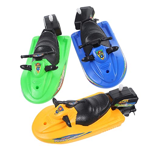 SOIMISS 3 Stück Motorboot Badewannenboote für Schnellboot -Pool çocuk havuzu kinderspielzeuge Badespielzeug aus Kunststoff Duschspielzeug für Kleinkinder Plastik SOIMISS 3 Stück Motorboot Badewannenboote für Schnellboot -Pool çocuk havuzu kinderspielzeuge Badespielzeug aus Kunststoff Duschspielzeug für Kleinkinder Plastik von SOIMISS