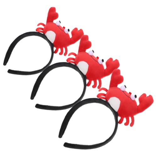 SOIMISS 3 Stück Stirnband Lustige Plüsch Haarreifen mit Realistischem Design für Kostüm Events Partys und Cosplay Dress Up von SOIMISS