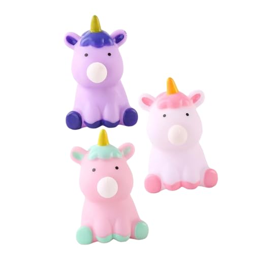 SOIMISS 3 Stück Teiliges Einhorn Stress aus Weichem TPR Material Lustiges Squeeze Fidget Toy zur Stressreduktion als Sensorik Entspannungsspielzeug für Erwachsene SOIMISS 3 Stück Teiliges Einhorn Stress aus Weichem TPR Material Lustiges Squeeze Fidget Toy zur Stressreduktion als Sensorik Entspannungsspielzeug für Erwachsene von SOIMISS