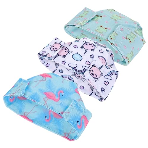 SOIMISS 3 Stück Teiliges Puppenunterwäsche aus Leichtem Waschbarem Strapazierfähige Puppenunterhosen mit Detailreicher Attraktiver Geeignet für Puppen zum Ankleiden und Rollenspiel SOIMISS 3 Stück Teiliges Puppenunterwäsche aus Leichtem Waschbarem Strapazierfähige Puppenunterhosen mit Detailreicher Attraktiver Geeignet für Puppen zum Ankleiden und Rollenspiel von SOIMISS