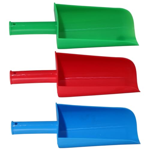 SOIMISS 3 Stück Teiliges Sandspielzeug Bunte Kunststoffschaufeln für Strand Sandkasten Stabile Sandschaufeln in Blau Grün Rot für Draußen und Kreatives SOIMISS 3 Stück Teiliges Sandspielzeug Bunte Kunststoffschaufeln für Strand Sandkasten Stabile Sandschaufeln in Blau Grün Rot für Draußen und Kreatives von SOIMISS