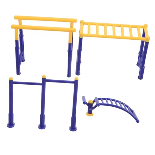 SOIMISS 3-teiliges Miniatur-fitnessgeräte-Modell: Puppenhaus-Miniatur-fitnessgeräte-Teile - Kunststoff-fitnessgeräte-Modell Für Sandtisch-zubehör von SOIMISS