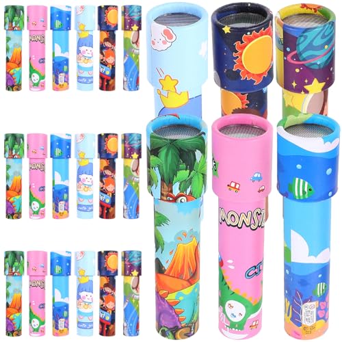 SOIMISS 30 Stück Kaleidoskop- Kaleidoskope für kognitives Kaleidoskop erkunden Kaleidoskop-Gastgeschenke Kindergeburtstagsfeier Kinderspielzeug Papier von SOIMISS