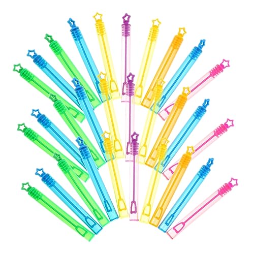 SOIMISS 30 Stück Leere Flasche Blasenrohr Party Bubble -Zauberstäbe Leere Blasenflasche tragbares Seifenblasenrohr lebendige Blasenstäbe Seifenblasenflasche leer Seifenblasenmacher Plastik SOIMISS 30 Stück Leere Flasche Blasenrohr Party Bubble -Zauberstäbe Leere Blasenflasche tragbares Seifenblasenrohr lebendige Blasenstäbe Seifenblasenflasche leer Seifenblasenmacher Plastik von SOIMISS