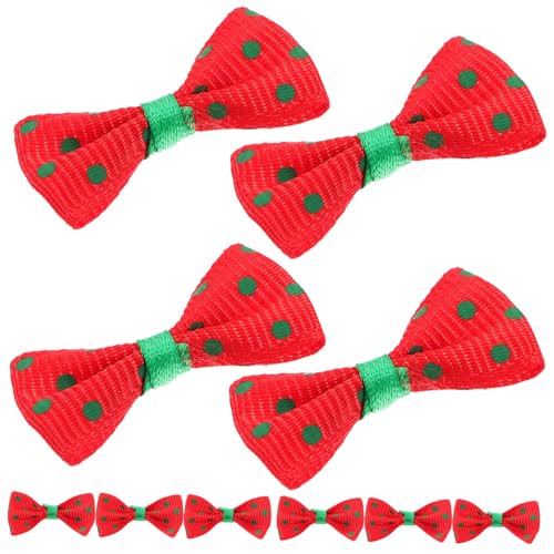 SOIMISS 30 Stück Mini Bows Dekoration Bunte Tiny Bows für DIY Geschenkverpackungen Hochzeits und Weihnachtsdeko Puppenhaus Zubehör und Bastelprojekte von SOIMISS