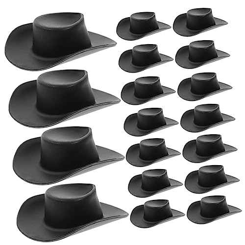 SOIMISS 30 Stück Mini Cowboyhüte Austauschbare Mini Hüte für Puppen Dekorative Tiny Hüte für Partys Bastelprojekte und Puppenhaus Dekorationen Schwarz SOIMISS 30 Stück Mini Cowboyhüte Austauschbare Mini Hüte für Puppen Dekorative Tiny Hüte für Partys Bastelprojekte und Puppenhaus Dekorationen Schwarz von SOIMISS