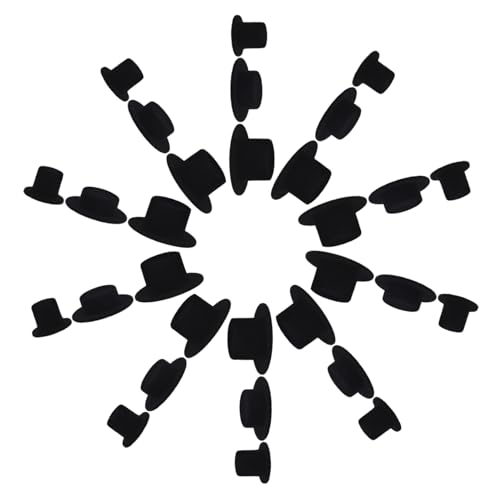 SOIMISS 30 Stück Mini Top Hats Kleine Hüte für DIY Bastelprojekte Miniaturobjekte Clown Dekorationen und Schneemann Hüte Leicht und Vielseitig Einsetzbar für Feste und Kreative SOIMISS 30 Stück Mini Top Hats Kleine Hüte für DIY Bastelprojekte Miniaturobjekte Clown Dekorationen und Schneemann Hüte Leicht und Vielseitig Einsetzbar für Feste und Kreative von SOIMISS