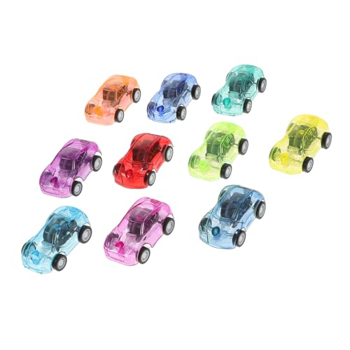 SOIMISS 30 Stück Teiliges Mini Rückziehauto Bunte Autos aus Langlebigem Kunststoff Leicht und Klein für Kleinkinder für Geburtstags und Partyspaß Zufällige Farbe Zufällige Farbe von SOIMISS