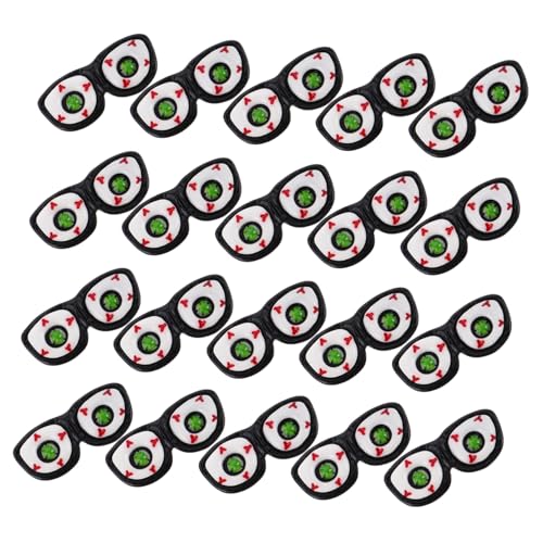 SOIMISS 30 Stück Teiliges Realistische Halloween Fake Eyes Plastikaugen für DIY Puppenhandwerk Leichte Detailreiche Horrordeko Vielseitige Party Bastelaccessoires von SOIMISS
