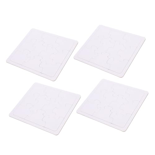 SOIMISS 4 Blätter Blanko Puzzleteile aus Stabiler Pappe Großes DIY Bastelset zum Bemalen Graffiti und Malen für Kreatives Puzzle SOIMISS 4 Blätter Blanko Puzzleteile aus Stabiler Pappe Großes DIY Bastelset zum Bemalen Graffiti und Malen für Kreatives Puzzle von SOIMISS
