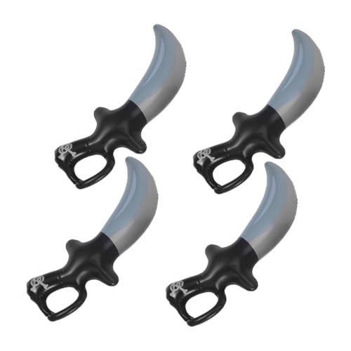 SOIMISS 4 STÜCKE Teiliges Aufblasbares Piratensäbel Sicher Leicht Tragbar Party Dekoration Geburtstag Halloween Favor von SOIMISS