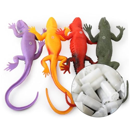 SOIMISS 4 STÜCKE Teiliges Realistisch Gestalteter Reptilien Spielzeuge Langlebige Wildtier Modelle aus Robustem Material Pädagogisch und Detailreich für Sammler SOIMISS 4 STÜCKE Teiliges Realistisch Gestalteter Reptilien Spielzeuge Langlebige Wildtier Modelle aus Robustem Material Pädagogisch und Detailreich für Sammler von SOIMISS