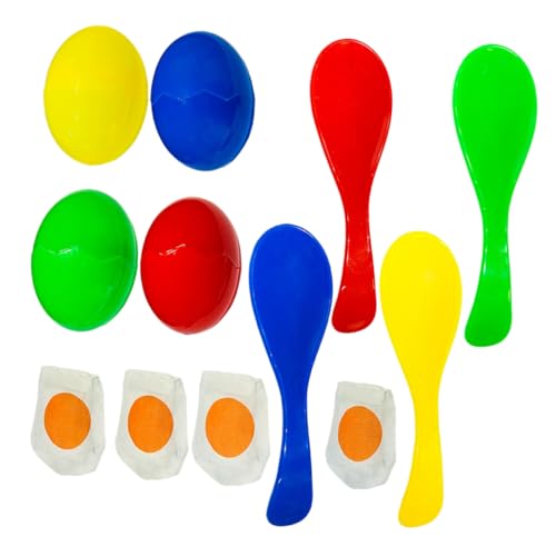 SOIMISS 4 Sätze Balance Löffel Spielset für Teiliges Geschicklichkeitsspiel für Outdoor Aktivitäten und Partys Fördert Motorische Fähigkeiten und Bietet Stundenlangen Spaß SOIMISS 4 Sätze Balance Löffel Spielset für Teiliges Geschicklichkeitsspiel für Outdoor Aktivitäten und Partys Fördert Motorische Fähigkeiten und Bietet Stundenlangen Spaß von SOIMISS