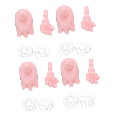 SOIMISS 4 Sets Hand- Und Fußteile Für Mini-Puppen. Realistischer Ersatz Für Körpergelenke Für DIY-puppenherstellungsprojekte, Streich-Performance-partygeschenke SOIMISS 4 Sets Hand- Und Fußteile Für Mini-Puppen. Realistischer Ersatz Für Körpergelenke Für DIY-puppenherstellungsprojekte, Streich-Performance-partygeschenke von SOIMISS