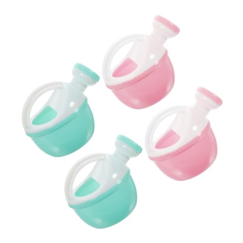 SOIMISS 4 Stck Teiliges Kleine Kunststoff Gießkannen für Kindgerechtes Design Leicht zu Greifen Vielseitig Einsetzbar als Badespielzeug Strandspielzeug und Zufällige Zufällige Farbe von SOIMISS