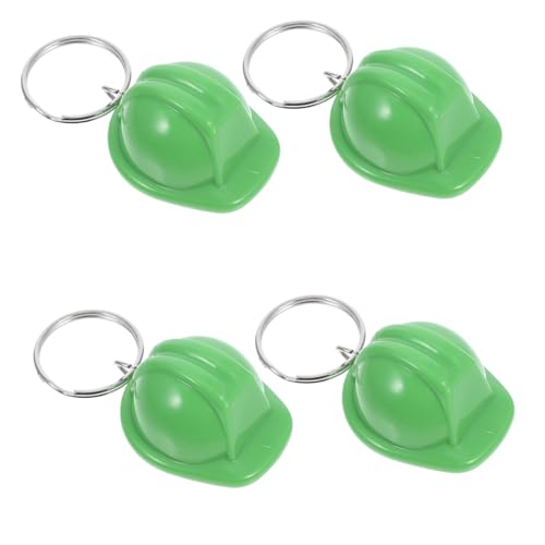 SOIMISS 4 Stück Bau Hut Miniatur-schutzhelm Helm Schlüsselanhänger Mini-schutzhelm Für Puppe Bau Party Gefälligkeiten Miniatur-bauhut Schlüsselanhänger-ornamente Bau Hüte Green Plastik SOIMISS 4 Stück Bau Hut Miniatur-schutzhelm Helm Schlüsselanhänger Mini-schutzhelm Für Puppe Bau Party Gefälligkeiten Miniatur-bauhut Schlüsselanhänger-ornamente Bau Hüte Green Plastik von SOIMISS