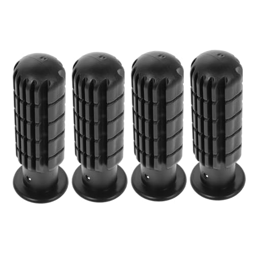SOIMISS 4 Stück Griff für Kickertisch Ersatz Kickertisch Erwachsenengröße Zubehör Finger Tischfußballgriff Tischfußball Handgriffe rutschfeste Kickergriffe kleine Kickergriffe PVC Black von SOIMISS