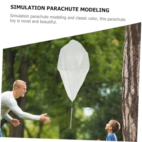 SOIMISS 4 Stück Handgeworfene Fallschirm Spielzeuge mit Weißem Aufhängeschnur Outdoor Wurfspielzeug für Pädagogisches Flugspielzeug für Mädchen und Jungen SOIMISS 4 Stück Handgeworfene Fallschirm Spielzeuge mit Weißem Aufhängeschnur Outdoor Wurfspielzeug für Pädagogisches Flugspielzeug für Mädchen und Jungen von SOIMISS