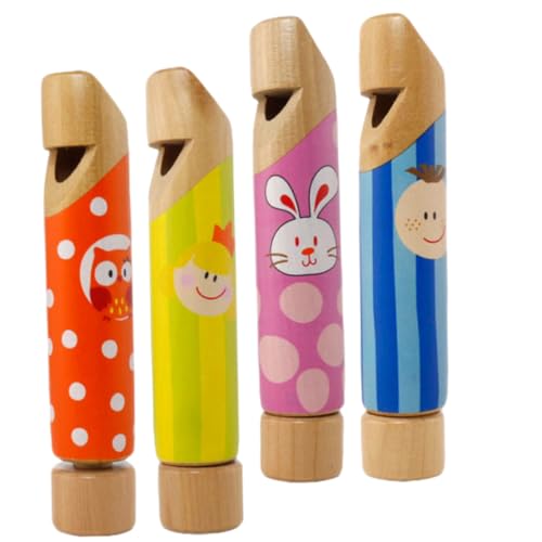 SOIMISS 4 Stück Holz Slide Whistle Musikspielzeug Pädagogisch Sicher Einfache Bedienung Spaßiges Instrument Für Kleinkinder Und Jugendliche SOIMISS 4 Stück Holz Slide Whistle Musikspielzeug Pädagogisch Sicher Einfache Bedienung Spaßiges Instrument Für Kleinkinder Und Jugendliche von SOIMISS