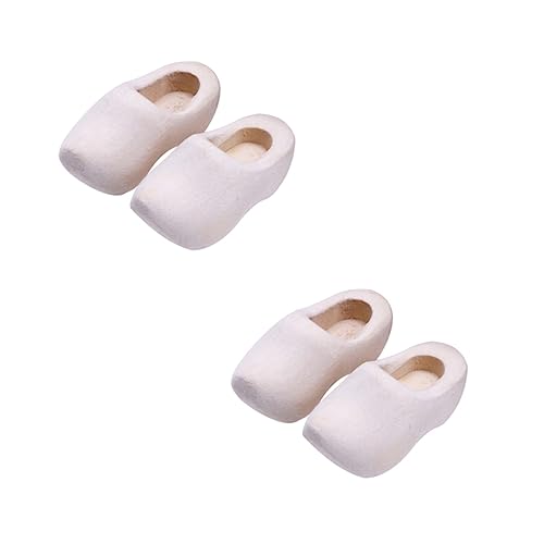 SOIMISS 4 Stück Holzschuhe Schlüsselbund Unvollendete Holzschuhe Handwerkliche Holzschuhe winzig Miniatur unbemalte mini Puppe Unfertige Holzschuhe selber Machen Klompen für Minihaus SOIMISS 4 Stück Holzschuhe Schlüsselbund Unvollendete Holzschuhe Handwerkliche Holzschuhe winzig Miniatur unbemalte mini Puppe Unfertige Holzschuhe selber Machen Klompen für Minihaus von SOIMISS