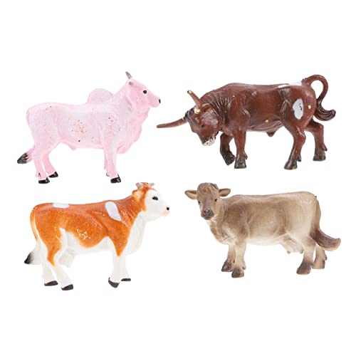 SOIMISS 4 Stück Kalb-Modell- Kühe Kinderspielzeug-Höfe Kuhmodell Spielzeugvieh Animals Toys for kindergeburtstags mitgebsel Mini-Kuh-Schmuck Wohnkultur Plastik SOIMISS 4 Stück Kalb-Modell- Kühe Kinderspielzeug-Höfe Kuhmodell Spielzeugvieh Animals Toys for kindergeburtstags mitgebsel Mini-Kuh-Schmuck Wohnkultur Plastik von SOIMISS
