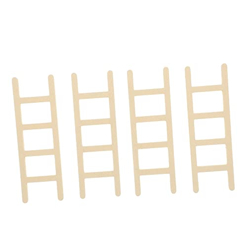 SOIMISS 4 Stück Mini-Leiterverzierung winzig Weihnachten klein Miniaturleiter für Leitern holzspielzeug House Decoration holzspielsachen dekoratives Leiterdekor Desktop-Leiter- SOIMISS 4 Stück Mini-Leiterverzierung winzig Weihnachten klein Miniaturleiter für Leitern holzspielzeug House Decoration holzspielsachen dekoratives Leiterdekor Desktop-Leiter- von SOIMISS