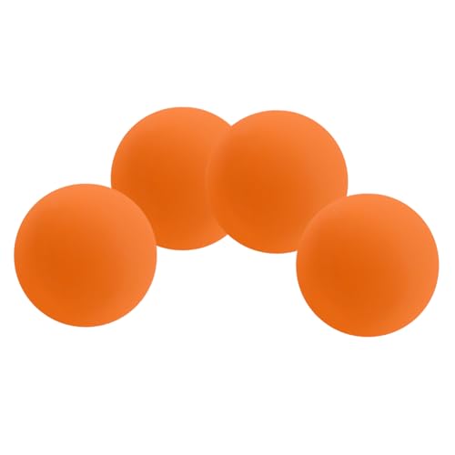 SOIMISS 4 Stück Squash Trainingsball Sprungball Reaktionsball Hohe Elastizität Trainingsball Rückprallball Racquetball Bälle Sprung Stressbälle Rot von SOIMISS