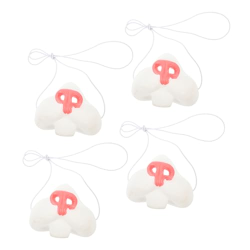SOIMISS 4 Stück Teiliges Bunny Cosplay Nasen Leichtes Strapazierfähiges Kostümzubehör für Faschingsparty Bühnenauftritt Ostern und Halloween Komfortabel und Praktisch für Langanhaltenden SOIMISS 4 Stück Teiliges Bunny Cosplay Nasen Leichtes Strapazierfähiges Kostümzubehör für Faschingsparty Bühnenauftritt Ostern und Halloween Komfortabel und Praktisch für Langanhaltenden von SOIMISS