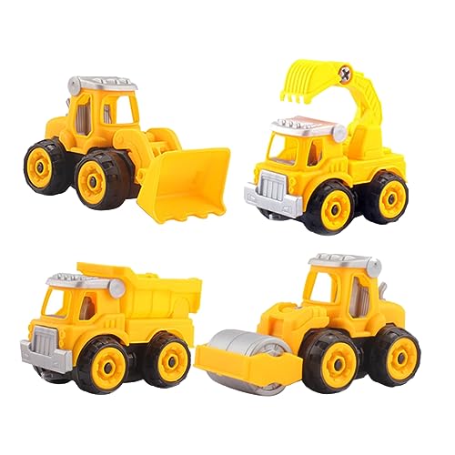 SOIMISS 4 Stück Teiliges DIY Abbau Spielzeugauto Kreatives Baufahrzeug Montierbarer Bagger für Pädagogisches mit Verschiedenen Designs Fördert Koordination und Geschicklichkeit SOIMISS 4 Stück Teiliges DIY Abbau Spielzeugauto Kreatives Baufahrzeug Montierbarer Bagger für Pädagogisches mit Verschiedenen Designs Fördert Koordination und Geschicklichkeit von SOIMISS
