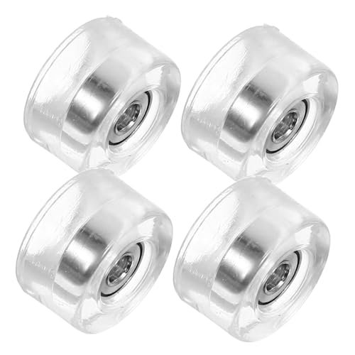 SOIMISS 4 Stück Teiliges Finger Skateboard Räder mit Transparente Mini Ersatzrollen Kompatible Zubehörteile für Finger Skateboards Leicht und Einfach zu Montieren SOIMISS 4 Stück Teiliges Finger Skateboard Räder mit Transparente Mini Ersatzrollen Kompatible Zubehörteile für Finger Skateboards Leicht und Einfach zu Montieren von SOIMISS