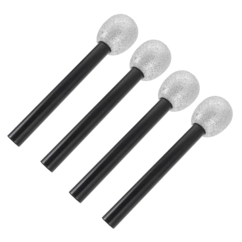 SOIMISS 4 Stück Teiliges Glitzer Schaumstoff Mikrofon Requisiten für Party Cosplay Geburtstagsfeier Leicht Robust SOIMISS 4 Stück Teiliges Glitzer Schaumstoff Mikrofon Requisiten für Party Cosplay Geburtstagsfeier Leicht Robust von SOIMISS