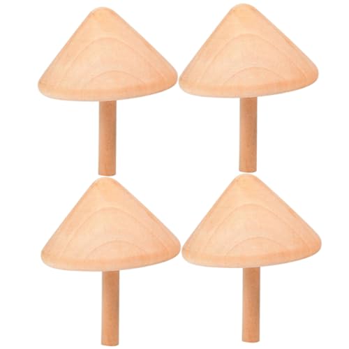 SOIMISS 4 Stück Teiliges Holz Gyro für Traditionelles Nostalgisches Dekompression für Drinnen und Draußen Fördert Hand Augen Koordination und Kreative Spielmöglichkeiten von SOIMISS
