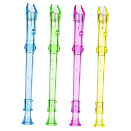 SOIMISS 4 Stück Teiliges Mini Klarinette aus Transparentem Blockflöte für Anfänger Leichte Musikflöte in Zufälliger Farbe Fördert Handkoordination und Spielerisches Lernen Zufällige Farbe SOIMISS 4 Stück Teiliges Mini Klarinette aus Transparentem Blockflöte für Anfänger Leichte Musikflöte in Zufälliger Farbe Fördert Handkoordination und Spielerisches Lernen Zufällige Farbe von SOIMISS
