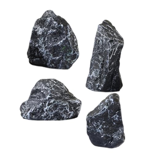 SOIMISS 4 Stück Teiliges Mini Kunststein Ornament Dekorative Felsen für Garten Bonsai und Teetisch Widerstandsfähiges Elegantes Kunstmaterial Ergänzung für Ihre Mikro Landschaft und SOIMISS 4 Stück Teiliges Mini Kunststein Ornament Dekorative Felsen für Garten Bonsai und Teetisch Widerstandsfähiges Elegantes Kunstmaterial Ergänzung für Ihre Mikro Landschaft und von SOIMISS
