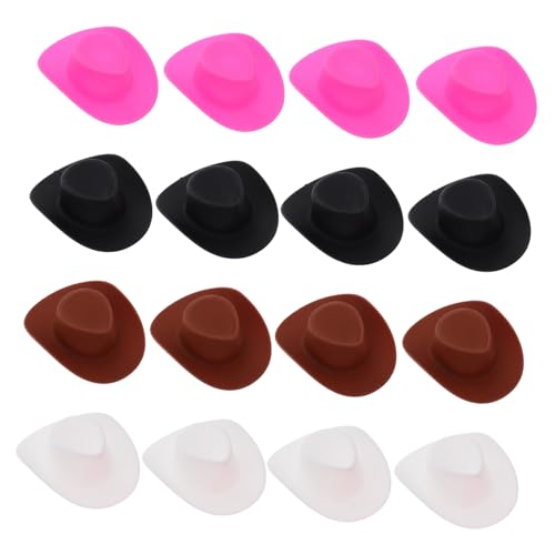 SOIMISS 4 Stück Teiliges Mini Western Cowboy Hüte für Puppen und Basteldekorationen Vielseitige Kleine Cowgirl Hüte in Dunkel Glitzer und Dunkelbraun für Kreative DIY Partyaccessoires SOIMISS 4 Stück Teiliges Mini Western Cowboy Hüte für Puppen und Basteldekorationen Vielseitige Kleine Cowgirl Hüte in Dunkel Glitzer und Dunkelbraun für Kreative DIY Partyaccessoires von SOIMISS