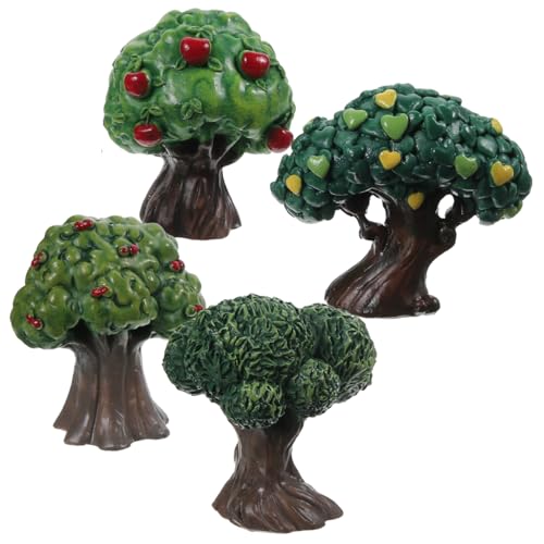 SOIMISS 4 Stück Teiliges Miniatur Modellset aus Resin Realistische Mikro Landschaftsdekoration für Sandtisch Leichte DIY Bäume für Modellbau und Wohnraumgestaltung SOIMISS 4 Stück Teiliges Miniatur Modellset aus Resin Realistische Mikro Landschaftsdekoration für Sandtisch Leichte DIY Bäume für Modellbau und Wohnraumgestaltung von SOIMISS
