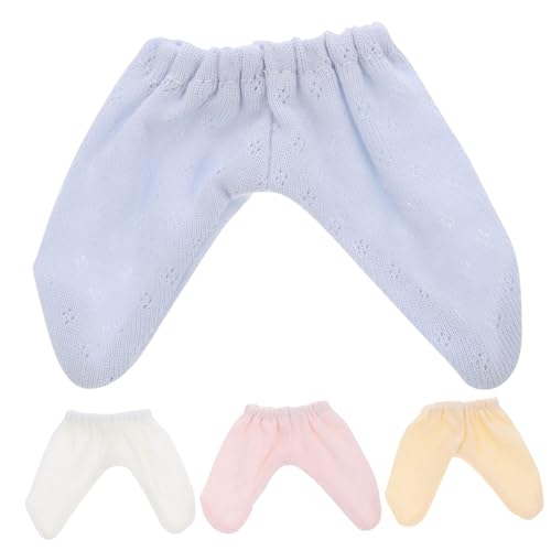 SOIMISS 4 Stück Teiliges Puppenbekleidungsset Weiche Leggings für Puppen Weiß Gelb und Blau für Mädchen Vielseitige Puppenkleidung für Kreatives SOIMISS 4 Stück Teiliges Puppenbekleidungsset Weiche Leggings für Puppen Weiß Gelb und Blau für Mädchen Vielseitige Puppenkleidung für Kreatives von SOIMISS