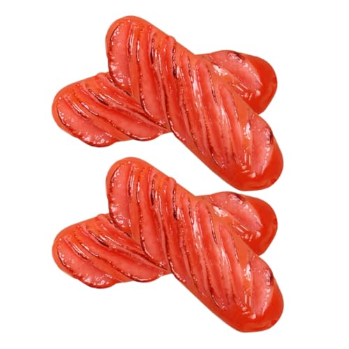 SOIMISS 4 Stück Teiliges Realistische Mini Hot Dog Wurst Modelle Lebensechte Fotografie Requisite Leichte Künstliche Hot Dogs Deko für Küche Restaurant Bäckerei Grillfans SOIMISS 4 Stück Teiliges Realistische Mini Hot Dog Wurst Modelle Lebensechte Fotografie Requisite Leichte Künstliche Hot Dogs Deko für Küche Restaurant Bäckerei Grillfans von SOIMISS
