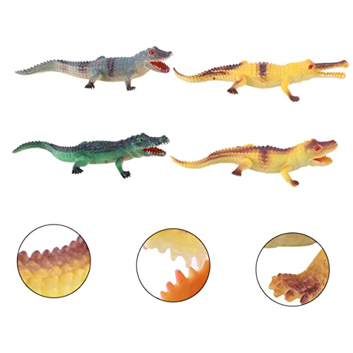 SOIMISS 4 Stück Teiliges Realistisches Alligator Modellspielzeug für Tierfiguren zur Frühen Bildung und Kognitiven Entwicklung für Jungen und Jahren Gelb Grün SOIMISS 4 Stück Teiliges Realistisches Alligator Modellspielzeug für Tierfiguren zur Frühen Bildung und Kognitiven Entwicklung für Jungen und Jahren Gelb Grün von SOIMISS